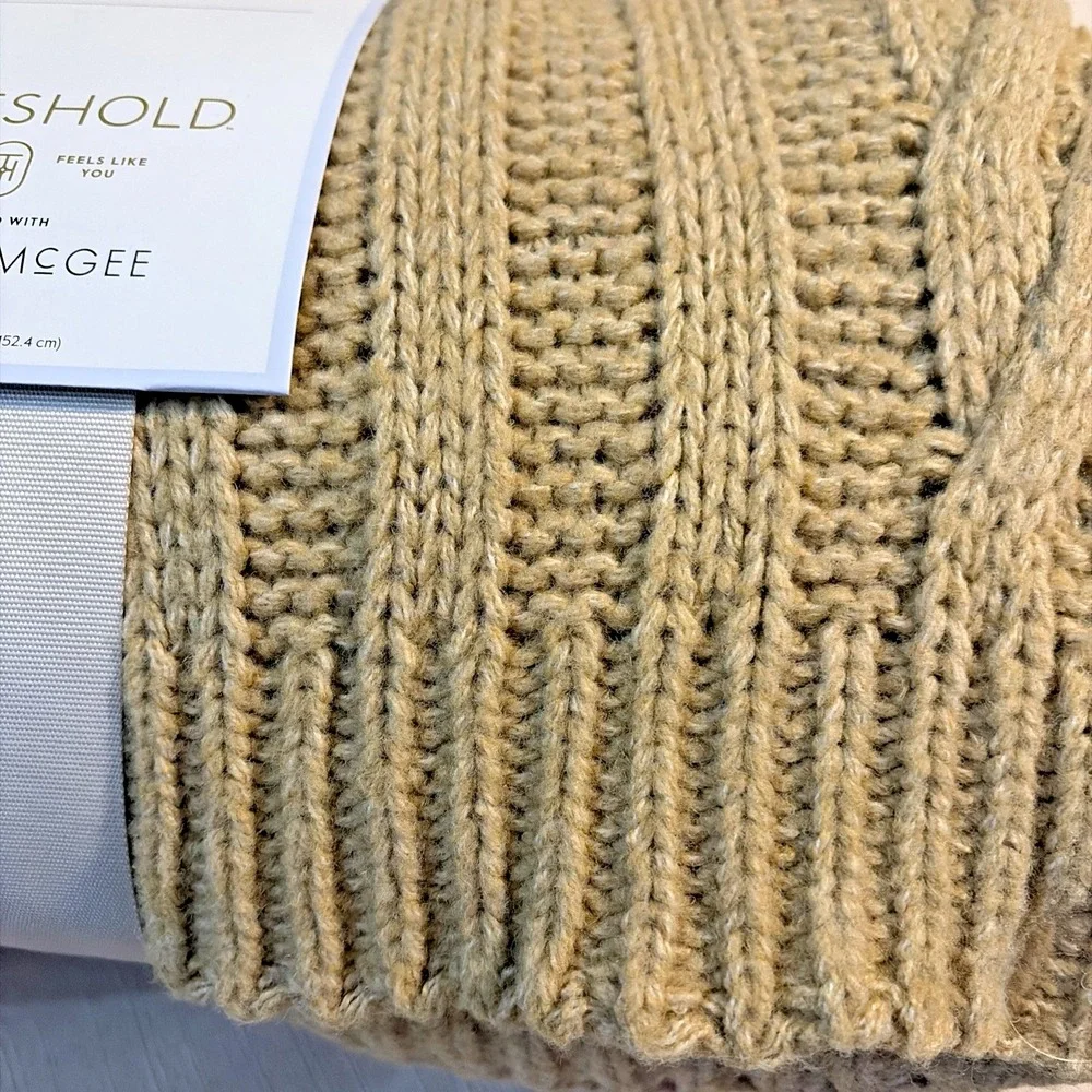 Threshold™ Throw Blanket Designed with Studio McGee – Textured Knit Throw